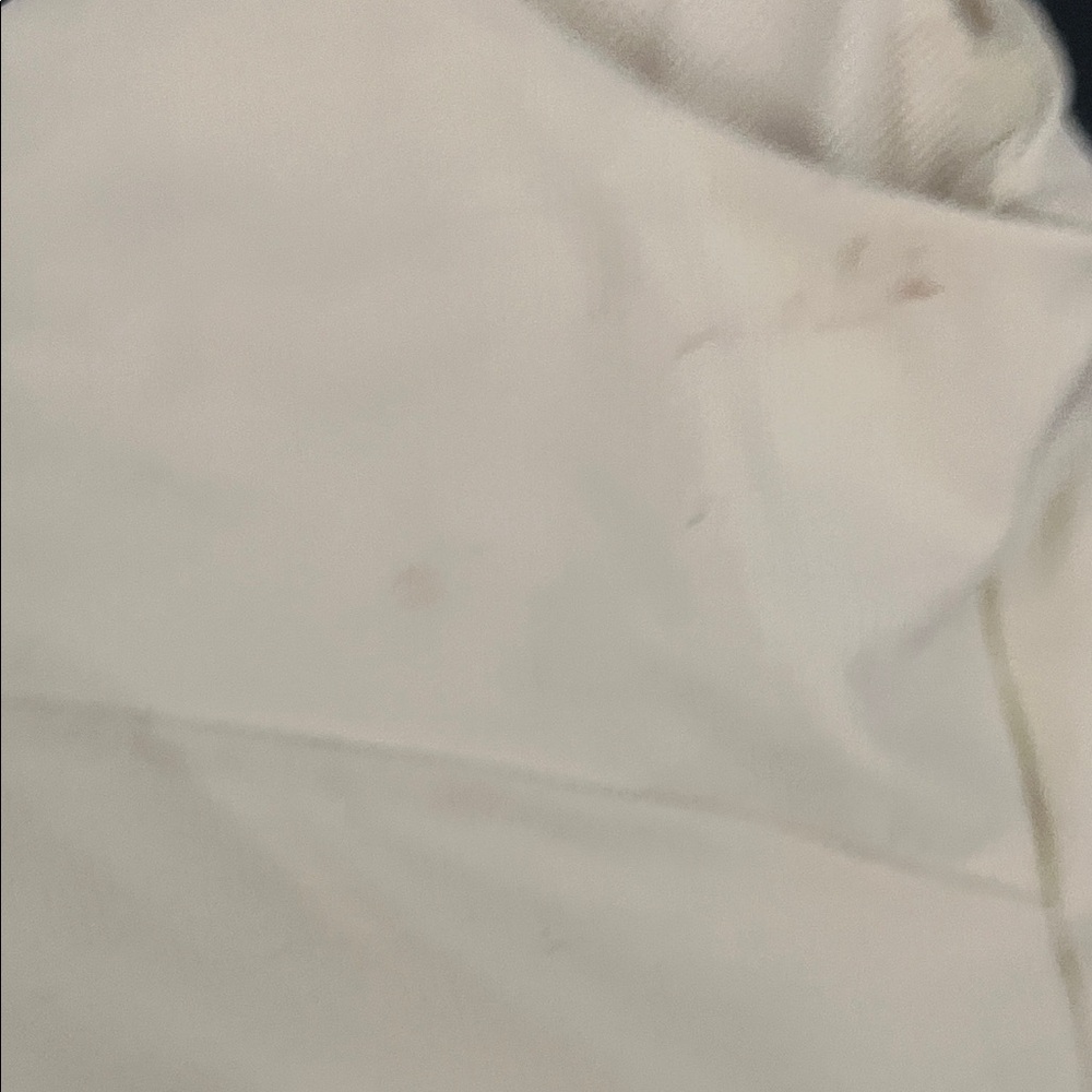 Cream Ribbed Women's Top - Picture 3 of 4